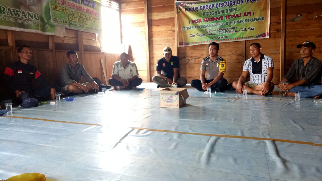 Harimau Mengganas, Tim Polsek dan BKSDA Riau Tinjau Lokasi Kejadian