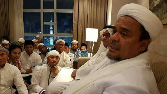 Rizieq Berpesan Agar Ulama Sisipkan Isu Dukung Prabowo-Sandi di Majelis Taklim