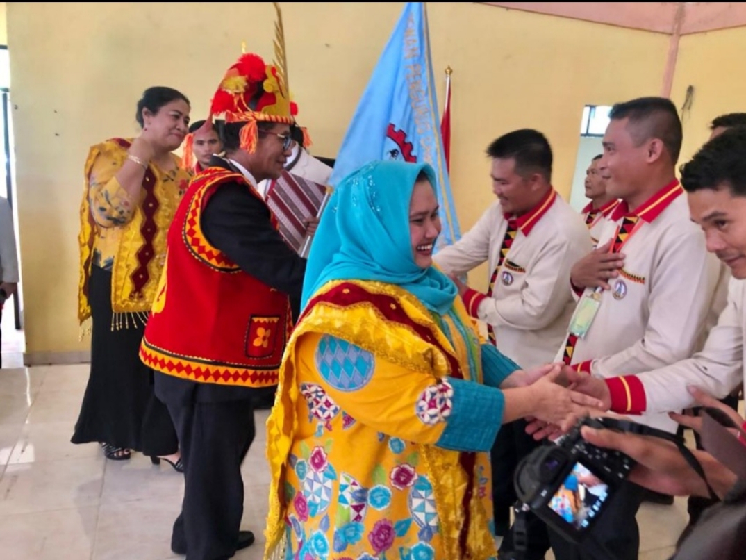 Hadiri Pelantikkan HIMNI Bengkalis, Staf Ahli Bupati Ini Ajak Masyarakat Nias Bangun Negeri 