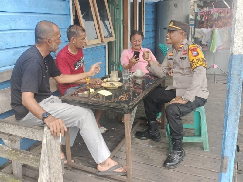 Cooling System Pilkada 2024, Polsek Tanah Merah Imbau Masyarakat Jaga Kondusifitas