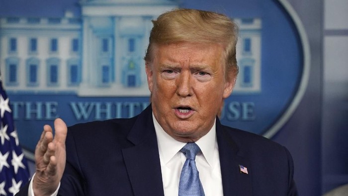 Corona di AS Tak Tertangkal, Trump Tuding WHO Gagal