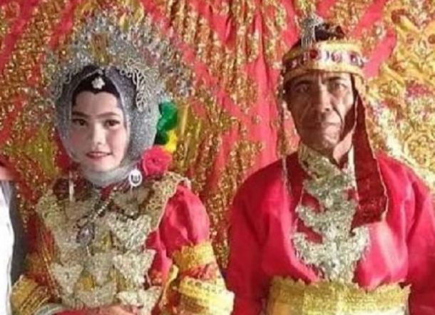 Menang Banyak! Duda 60 Tahun Persunting Gadis Cantik 21 Tahun, Segini Maharnya