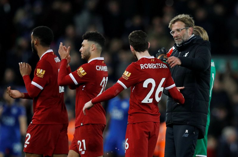 Liverpool Kalahkan Leicester City 2-1 di Anfield