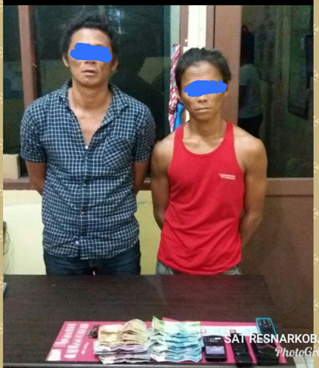 Berantas Narkoba, Polres Meranti Tangkap Dua Pengedar Sabu