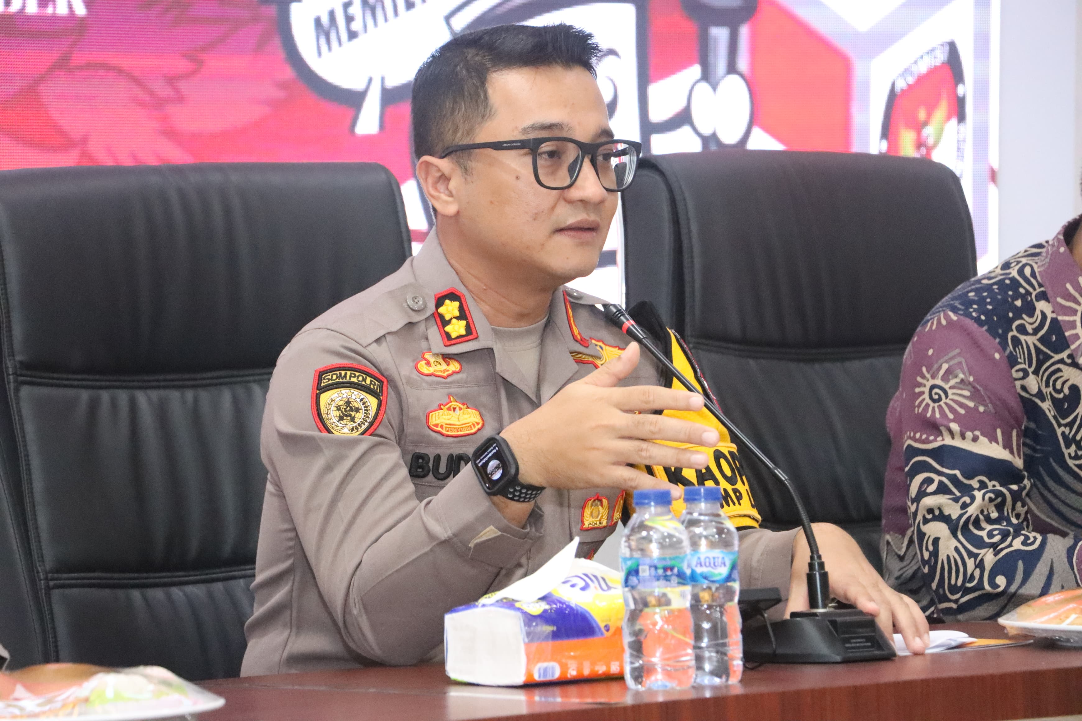 Polres Inhil Sosialisasi Cooling System Hadapi Pilkada Serentak