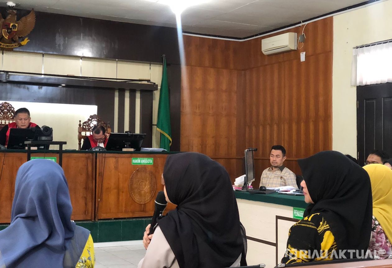 Diperintahkan Yulianis, Kasubag Umum BPKAD Pekanbaru Pernah Serahkan uang ke Risnandar