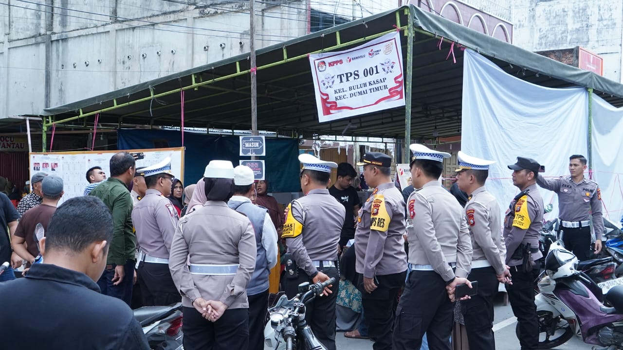Dirlantas Polda Riau Apresiasi Pemilu 2024 di Dumai Berjalan Aman