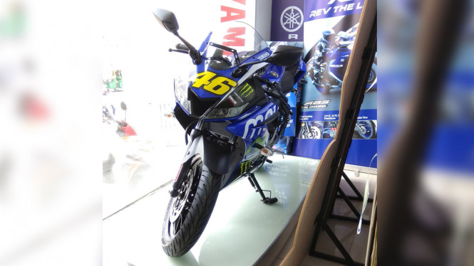 R15 Versi Valentino Rossi Kepergok Telah Mejeng di Diler Yamaha