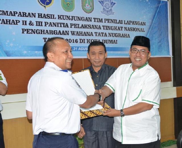 Tim Penilai WTN Serahkan Hasil Evaluasi Tahap II dan III