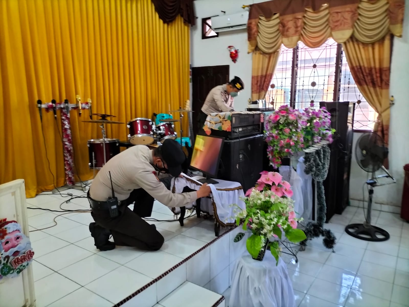 Polresta Pekanbaru Sebut Perayaan Isa Almasih Berjalan Lancar