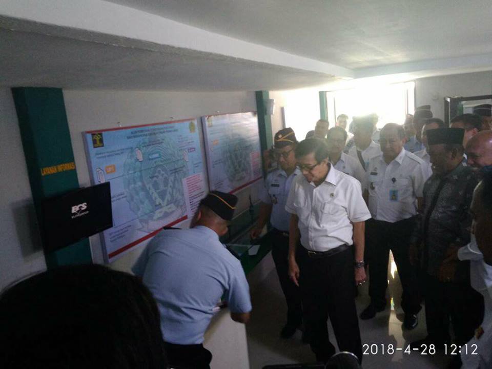 Ditanya Soal Pengendalian Narkoba Dari Dalam Lapas, Menteri Yasonna Laoly : Mana Ada !