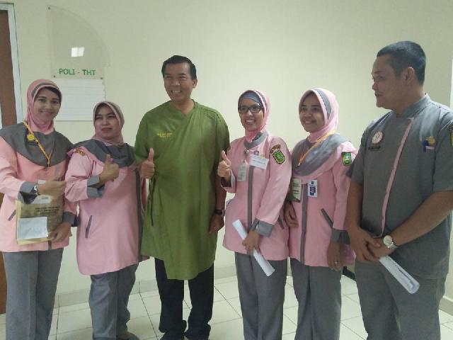 Pemeriksaan tes Kesehatan Bakal Calon Walikota dan Pasangan Berjalan Lancar