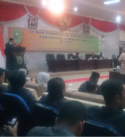 DPRD Inhu Sahkan APBD 1,4 T