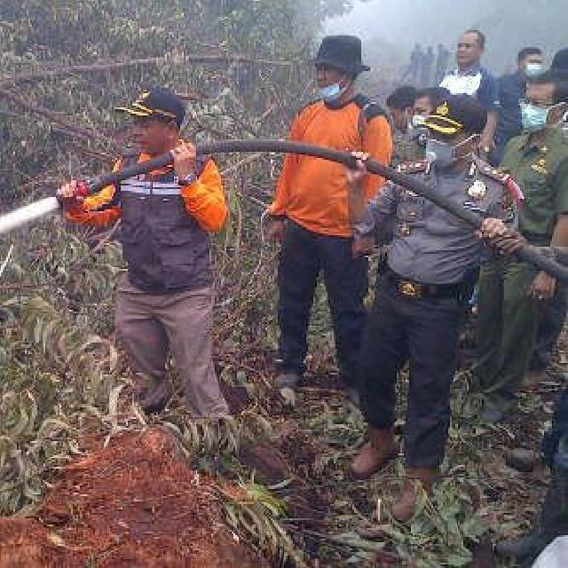 Bahaya dan Kerugian Dari Karlahut, Bupati Ajak Masyarakat Tingkatkan Kesadaran