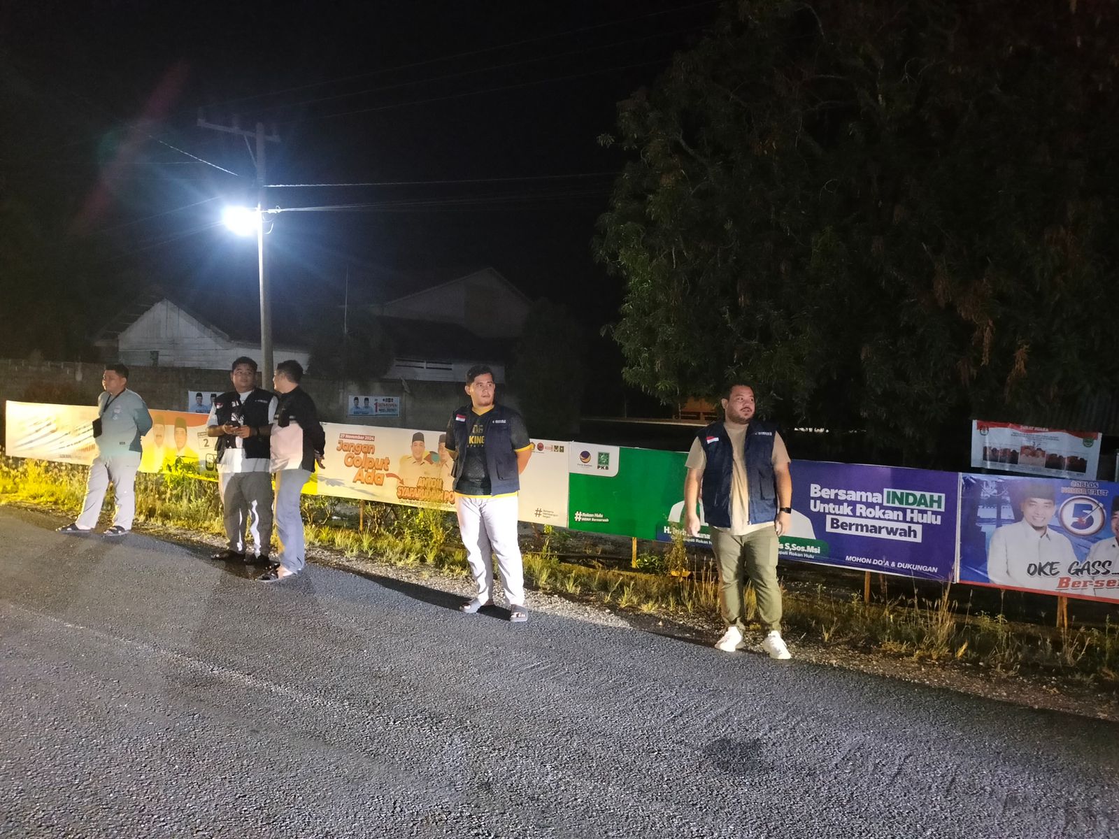 Kapolsek Kunto DS Gelar Patroli Sinergitas Kampanye dan Cooling System Jelang Pilkada Serentak 2024