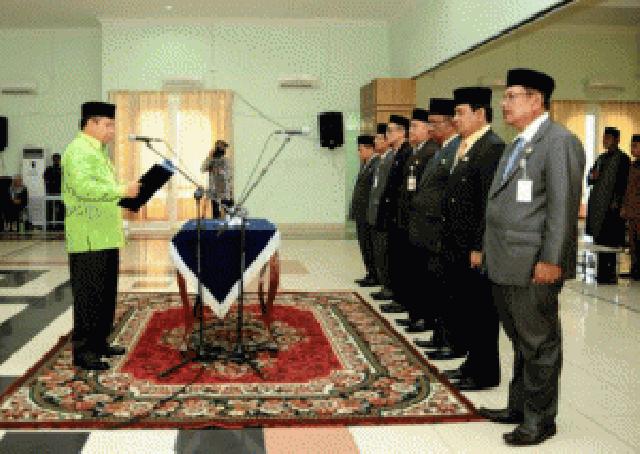 Bupati Meranti Lantik 85 Pejabat Baru