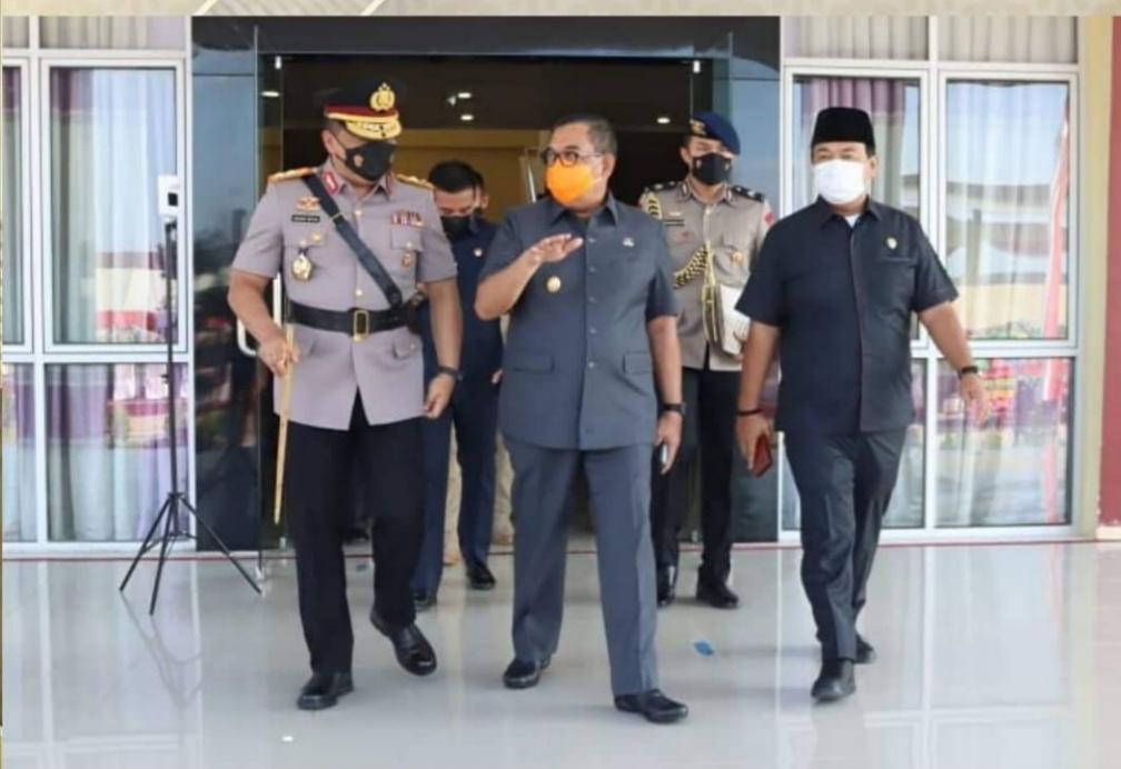Ketua DPRD Riau Hadiri Pelantikan dan Pengambilan Sumpah Diktukba Polri