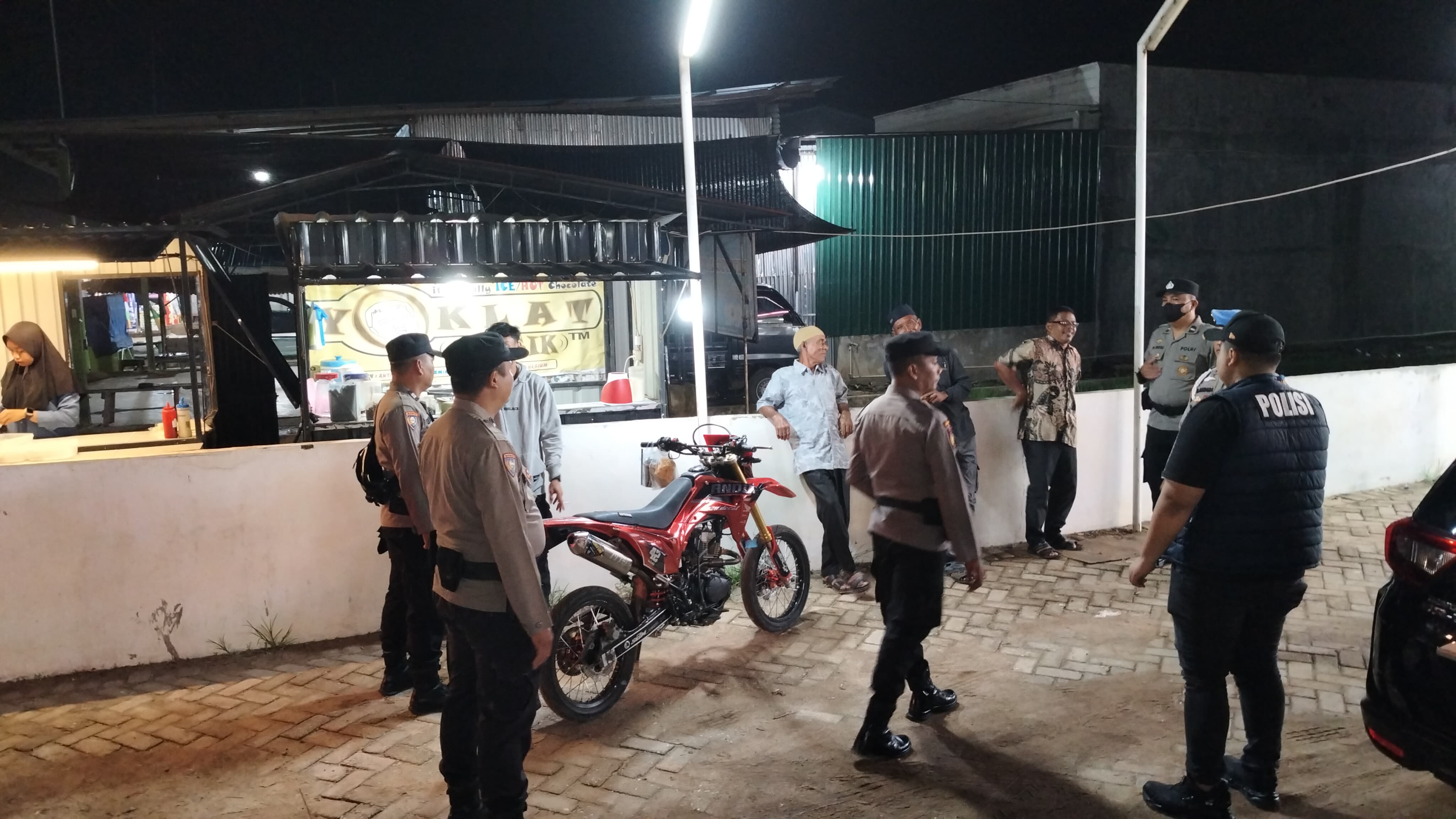 Antisipasi Premanisme, Polsek Bangko Pusako Tingkatkan Patroli Malam