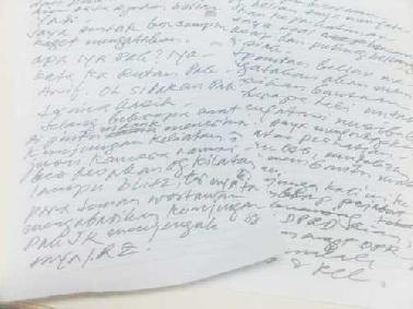 Dijenguk JK, Rusli Zainal Curhat Melalui Sepucuk Surat