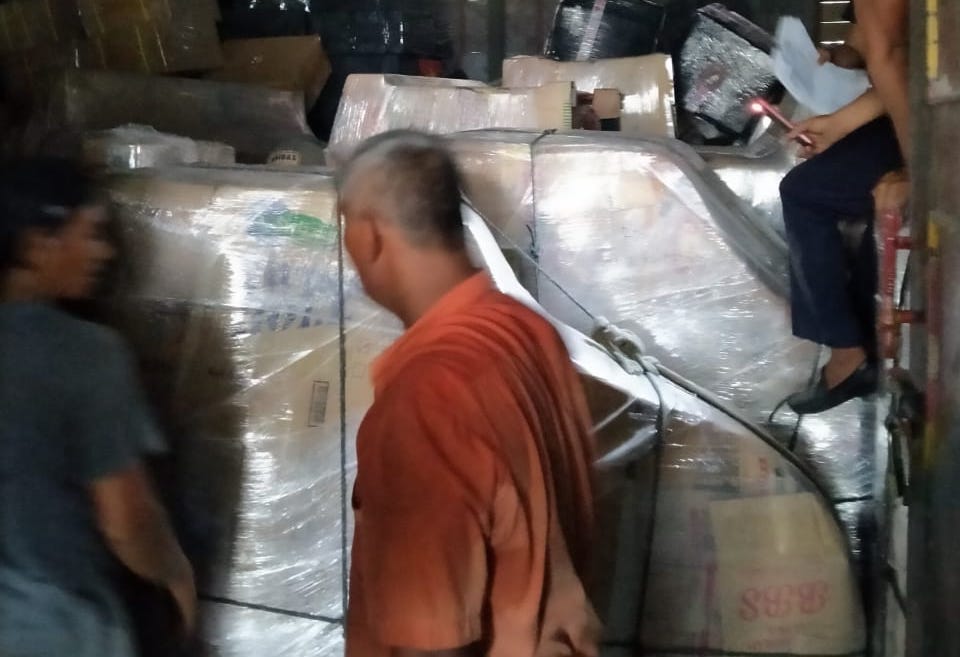 Truk Pengangkut 22 Unit Piano Selundupan Dilepaskan Penyidik BC Bengkalis