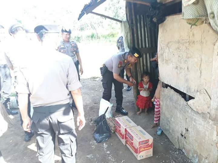 Sebelum Viral, Ternyata Kapolres Kuansing Jauh Hari Telah Mengunjungi Keluarga Eva Yuliana