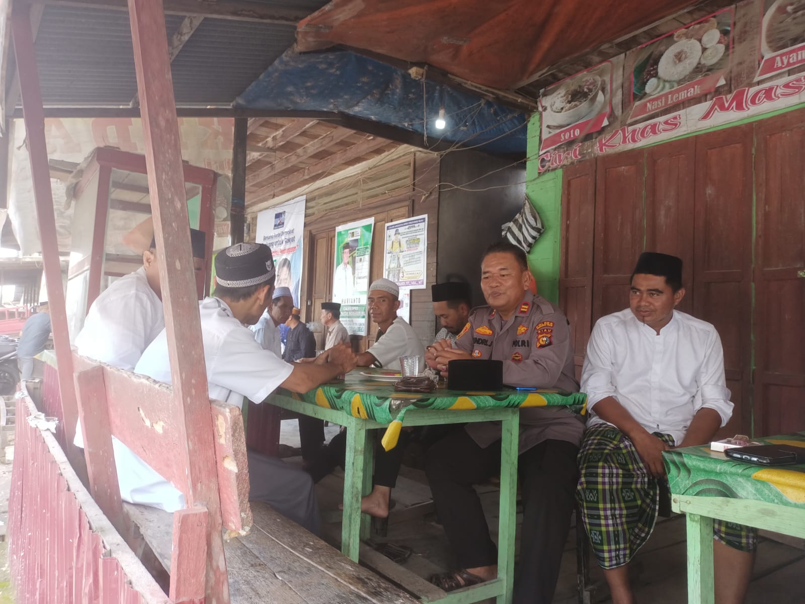 Polsek Sungai Batang Intensifkan Kegiatan Cooling System Mendekati Pemilu 2024