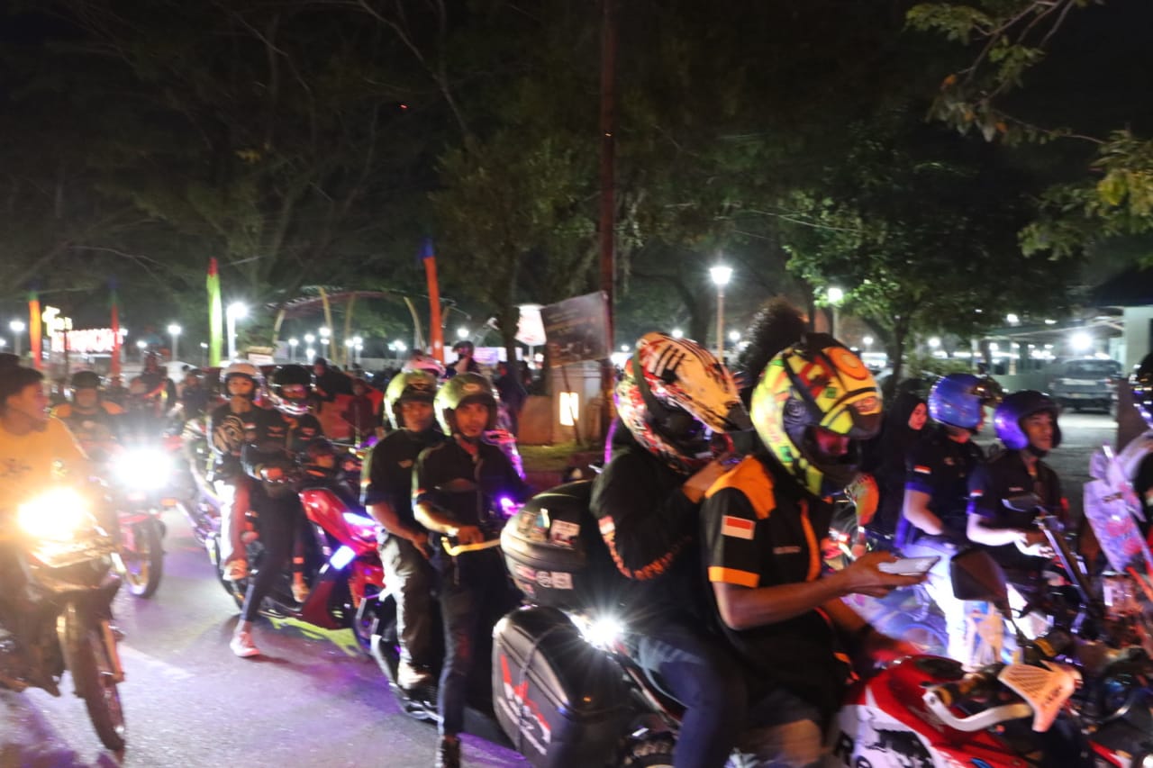 Night Safety Riding, Upaya Polres Siak Sosialisasikan Keselamatan Berlalulintas