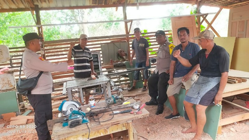 Pastikan Situasi Aman dan Kondusif Jelang Pilkada Riau 2024, Personil Polsek Pulau Burung Rutin Laksanakan Cooling Sistem