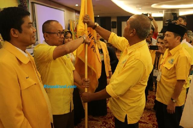 Sahril Terpilih Aklamasi, Pimpin Golkar Pekanbaru