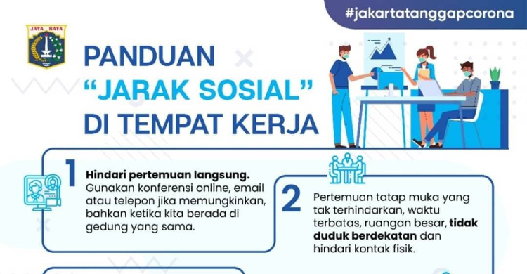 Tips Cegah Penyebaran Virus Corona di Tempat Kerja