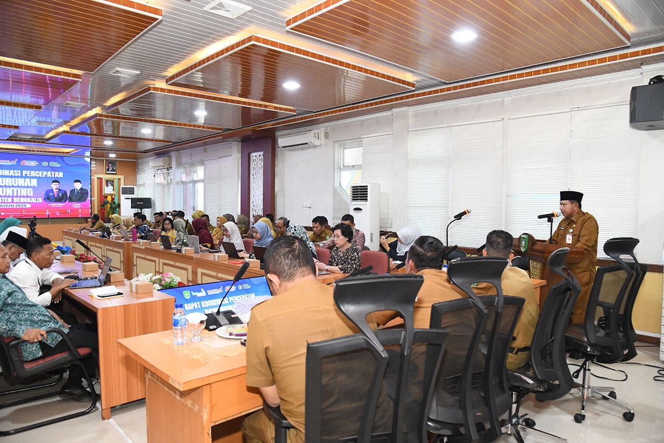 Prevalensi Stunting Bengkalis Turun, Hambali Ingatkan Pentingnya Gotong Royong