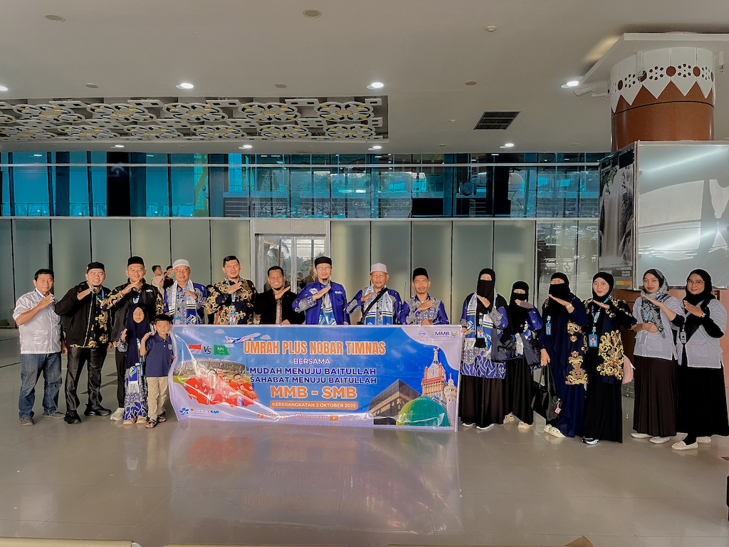Umrah Plus Nobar Timnas, MMB Travel Berangkatkan Jamaah dari Pekanbaru