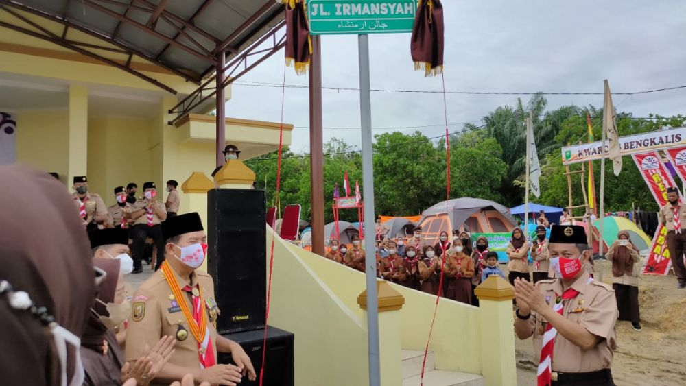 Tokoh Pramuka Riau Dinobatkan sebagai Nama Jalan di Pekanbaru