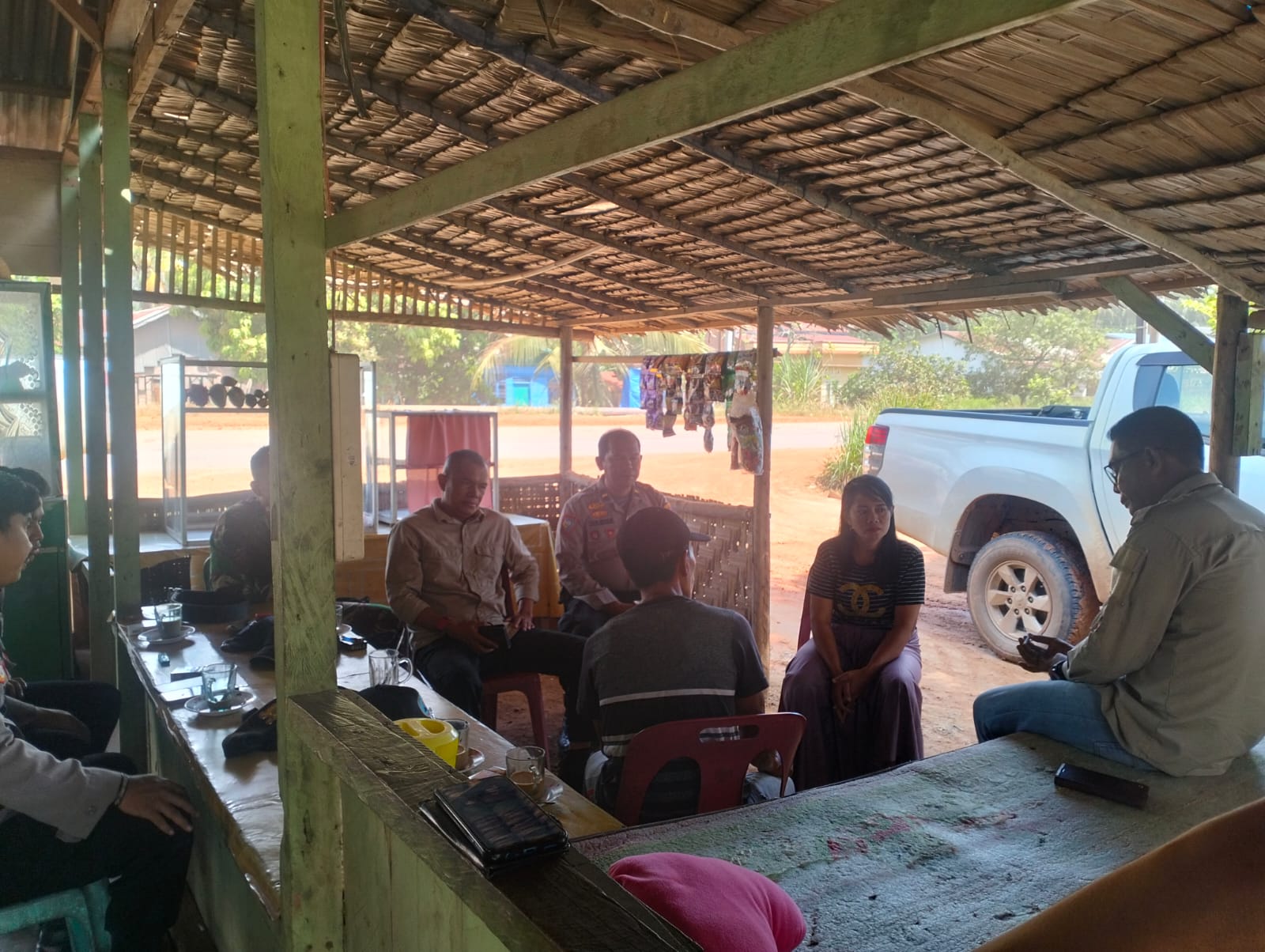 Polsek Bangko Pusako Laksanakan Cooling System untuk Wujudkan Pilkada Damai 2024