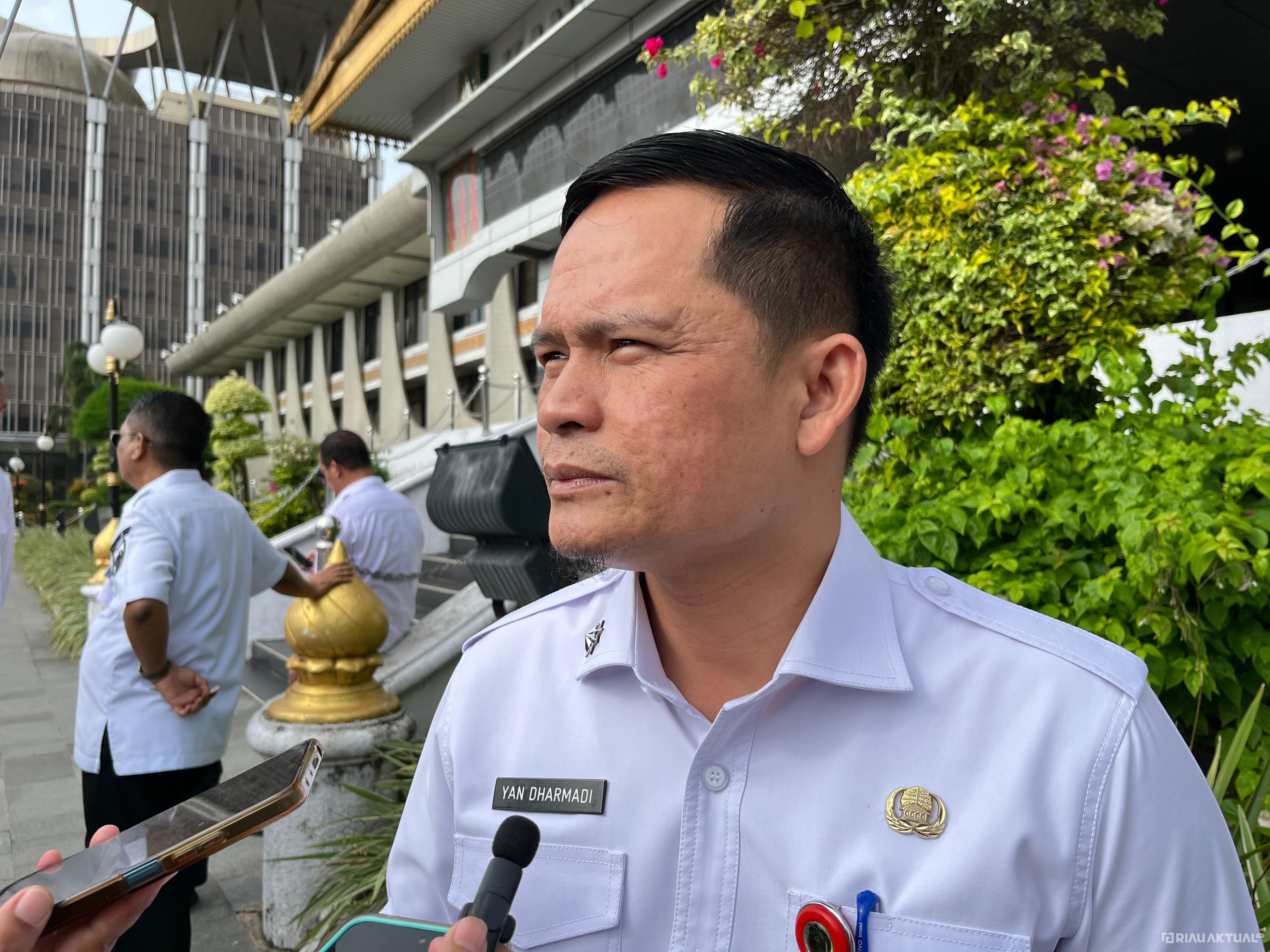 Yan Dharmadi Ditunjuk Sebagai Plt Kepala Inspektorat Riau Gantikan Sigit Juli Hendriawan