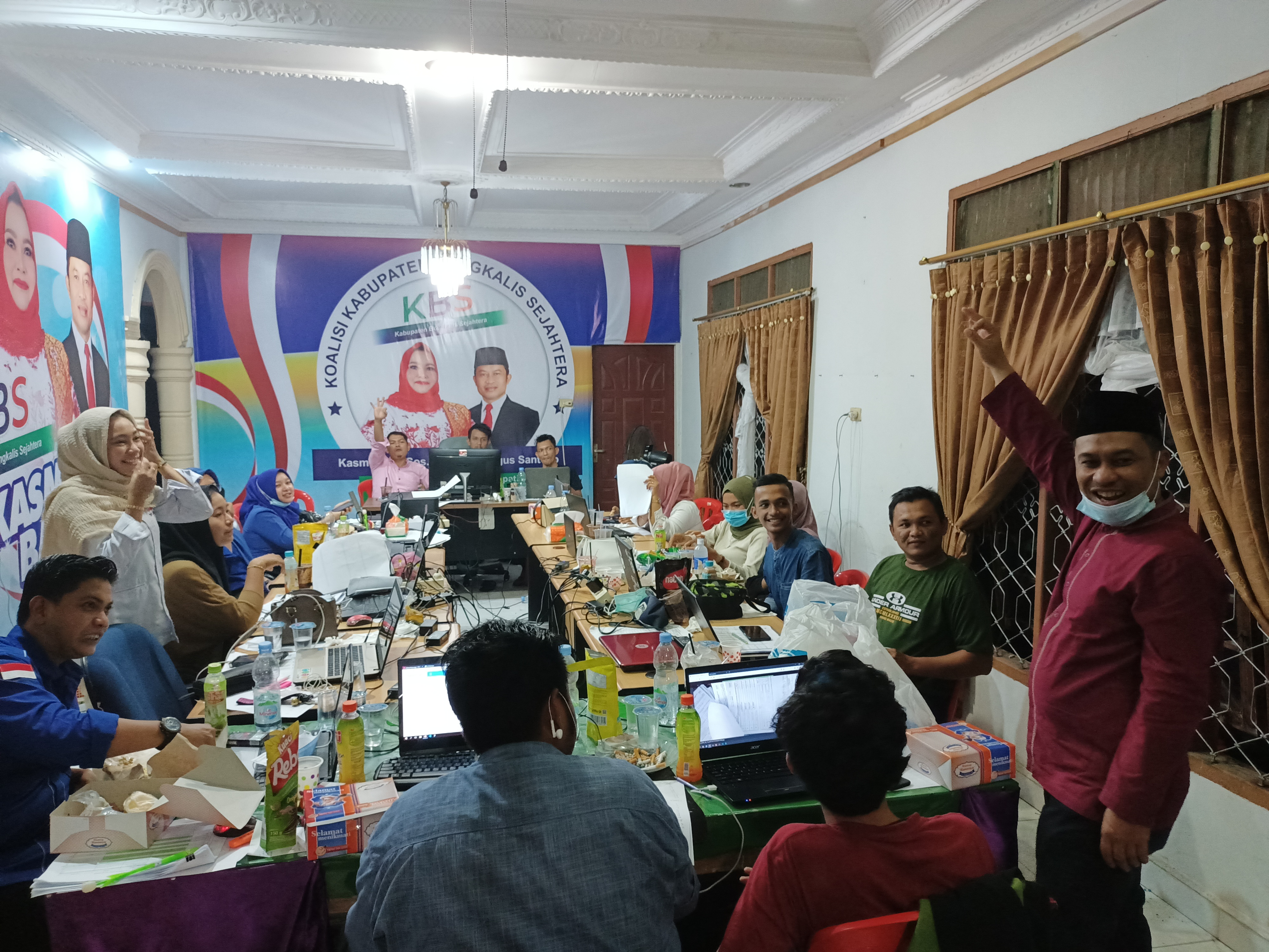 Real Count Posko Pemenangan: Data Masuk 87,5 persen, KBS Unggul Sementara 31,5 Persen