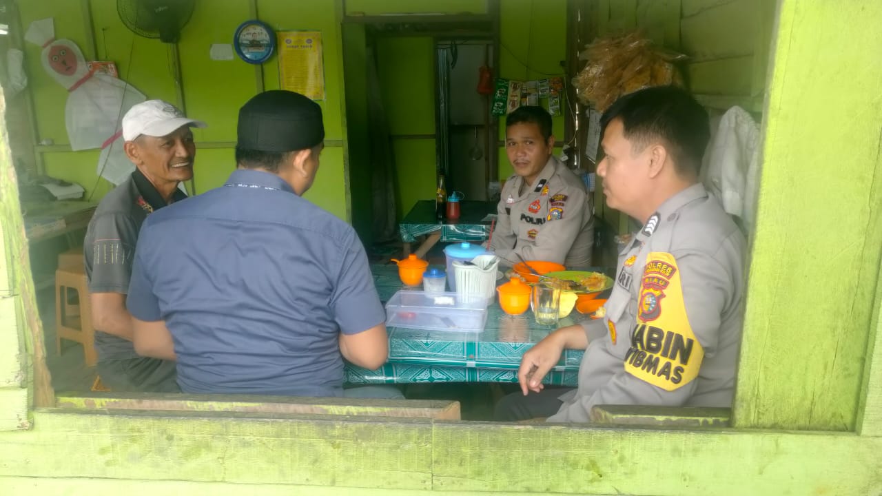 Cooling System Pemilu Damai 2024, Polsek Tembilahan Hulu Dialog dengan Masyarakat