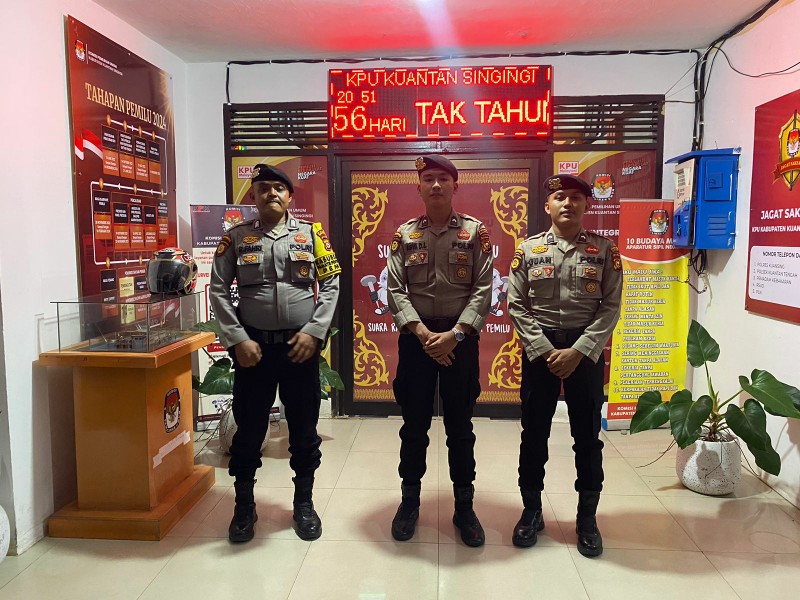 Satgas Preventif Polres Kuansing Patroli Blue Light Antisipasi Kejahatan dan Balap Liar di Wilayah Kuansing