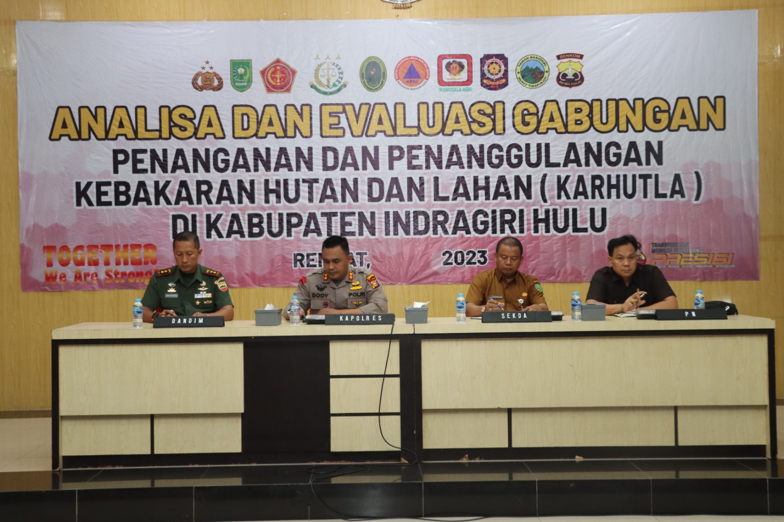 Sinergi Multisektor Diperlukan untuk Tanggulangi Karhutla di Inhu