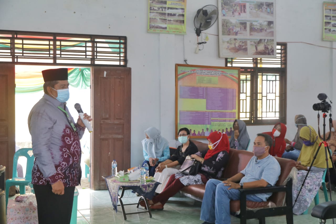 Sosialisasi Bahaya Narkoba Dan Dampak Pandemi COVID-19, Bupati Alfedri: Saya Harap Masyarakat Taati Prokes COVID-19