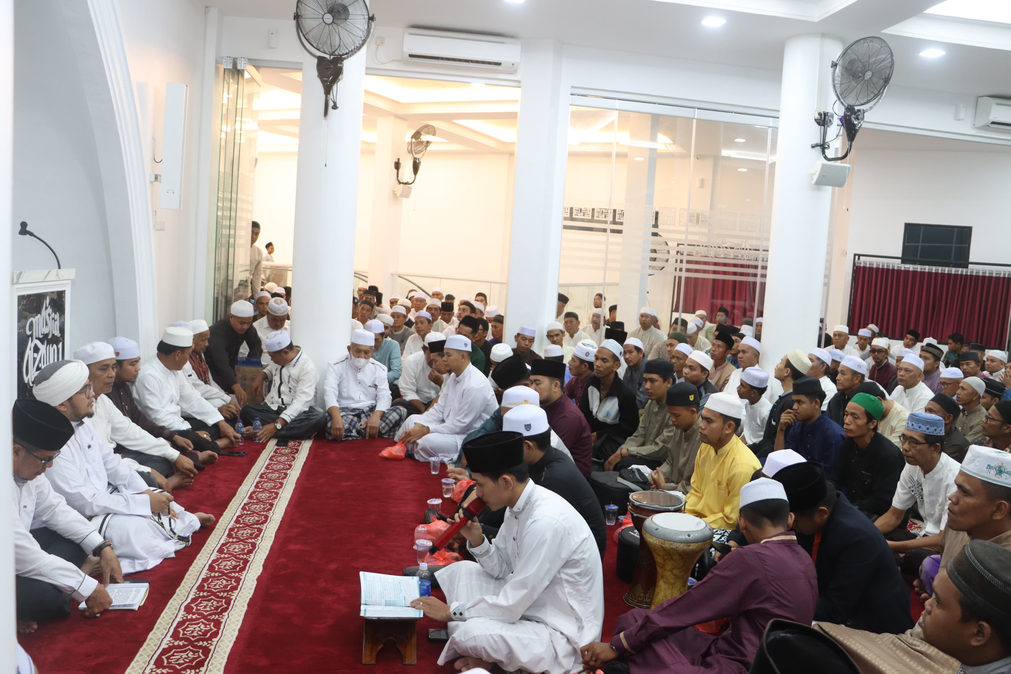 Kapolres Inhil Hadir Peringatan Maulid Nabi Sambil Sosialisi Pilkada Damai