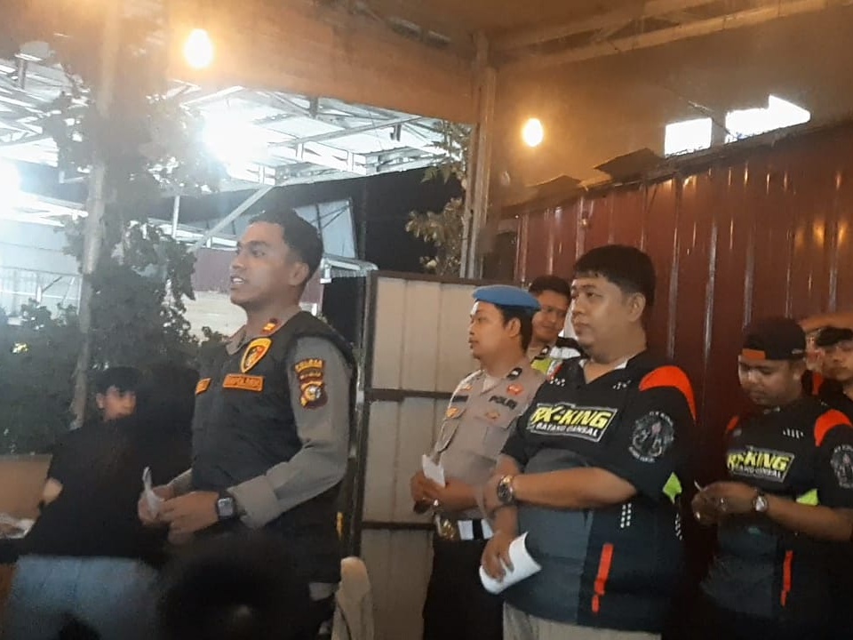 Kapolsek Batang Gansal Cooling System Bersama Klub Sepeda Motor dan Kaum Milenial