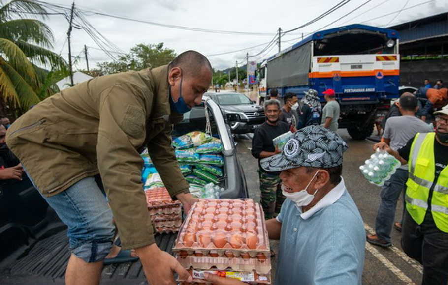 Korban Banjir Malaysia Terima Bantuan Uang dan Bebas Tagihan Listrik