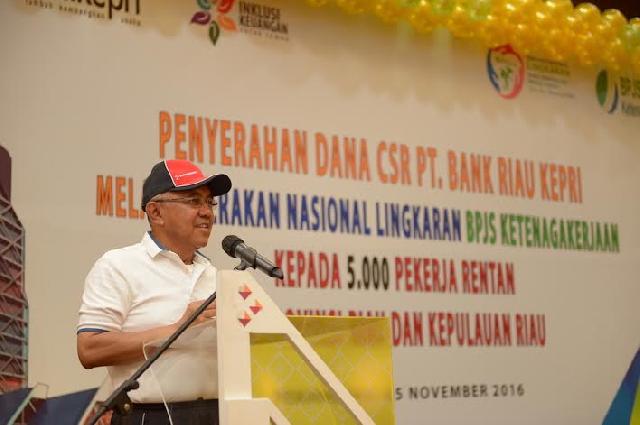 Gubernur Riau Disentil Sang Adik Soal Perizinan yang Rumit