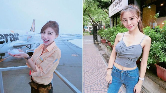 10 Pesona Rita Kao, Pramugari Cantik Bak Boneka Barbie