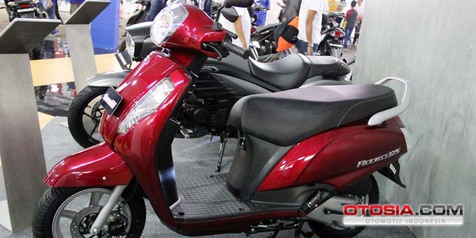 Mirip Vespa, Sayang Motor Suzuki Ini Belum Ketahuan Harganya