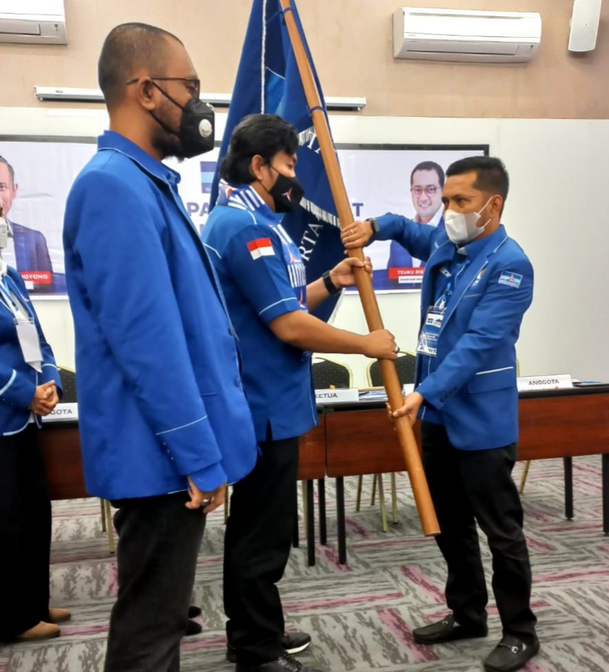 Sah! Tengku Azwendi Terpilih Aklamasi Pimpin Demokrat Pekanbaru