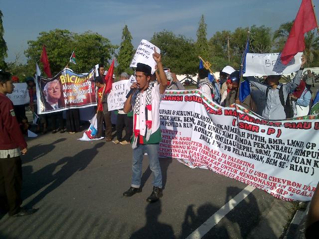 A-SMRP Minta PT Chevron Hengkang Dari Riau