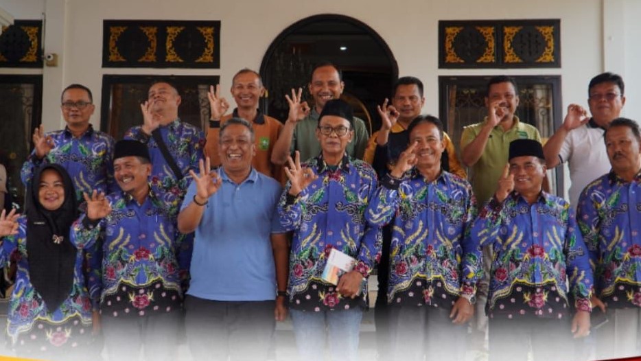 Bahas Distribusi Air Sawah dan Budidaya Ikan, Bupati Anton Hadiri Audiensi Bersama KTNA Rohul