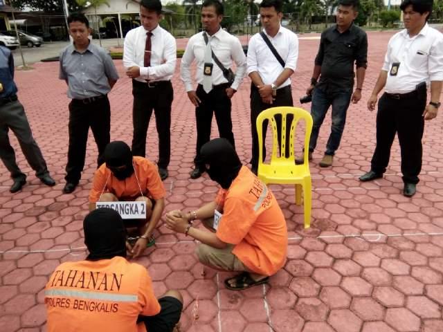 Kesadisan Aksi Pembunuhan dan Mutilasi Bayu Santoso Terungkap Dalam Rekonstruksi